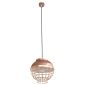 LAMPA EUROFIRANY LUCY (02) (FI) 30X12CM MIEDZIANY