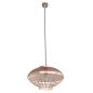 LAMPA EUROFIRANY LUCY (03) (FI) 39X11CM MIEDZIANY