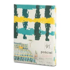 Pościel Eurofirany bawełniana D91 Ida 01 220X200 cm, 2 szt. 70X80 cm biały