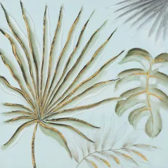 Eurofirany obraz 446B 60 x 60 cm jasnozielony
