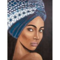 Eurofirany obraz 475 60 x 80 cm niebieski