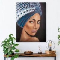 Eurofirany obraz 475 60 x 80 cm niebieski