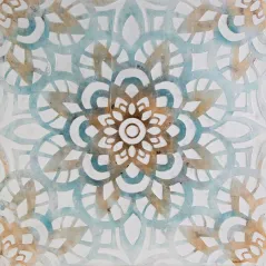 Eurofirany obraz 486A 80 x 80 cm niebieski