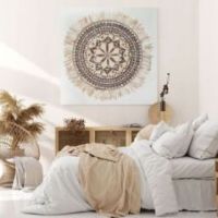 Eurofirany obraz 501A 60 x 60 cm beżowy