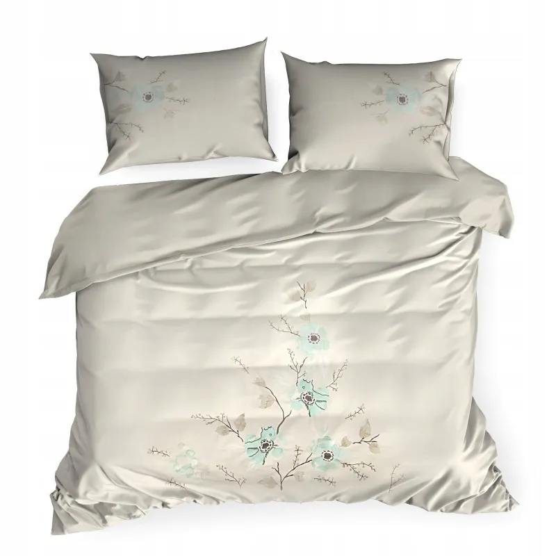Komplet pościeli Eurofirany Haft6 220X200 cm, 2 szt. 70X80 cm kremowy Komplet pościeli Eurofirany Haft6 220X200 cm, 2 szt. 70X80 cm kremowy