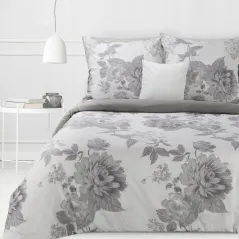Komplet pościeli Eurofirany Ren 160X200 cm, 2 szt. 70X80 cm biały