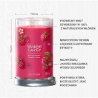 Świeca Yankee Candle duża malina tumbler