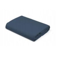 Prześcieradło satynowe 140X200 z gumką Pure denim