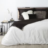 KOMPLET POŚCIELI EUROFIRANY NOVA3 140X200 CM, 1 SZT. 70X80 CM BIAŁY