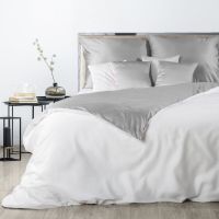 KOMPLET POŚCIELI EUROFIRANY NOVA3 140X200 CM, 1 SZT. 70X80 CM BIAŁY