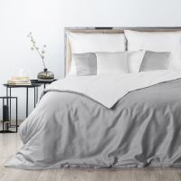 KOMPLET POŚCIELI EUROFIRANY NOVA3 140X200 CM, 1 SZT. 70X80 CM BIAŁY