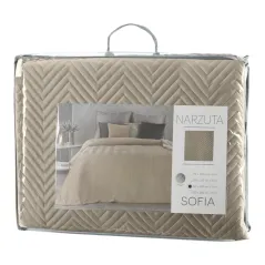 Narzuta Eurofirany Sofia 200X220 cm beżowy