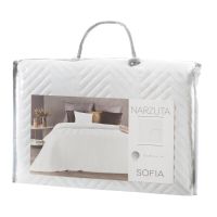 NARZUTA EUROFIRANY SOFIA 200X220 CM BIAŁY