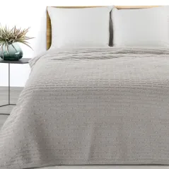 Eurofirany koc D91 Lisa 70 x 160 cm srebrny