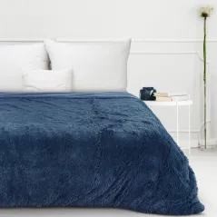 Koc Eurofirany D91 Tifany 1 granatowy 200X220