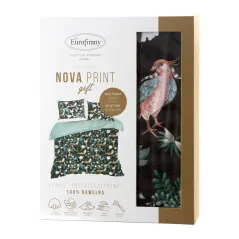 Eurofiranykomplet pościeli w pudełku Gift2 czarny 140x200