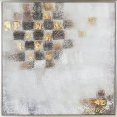 EUROFIRANY OBRAZ 644 80 X 80 CM BIAŁY