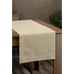 OBRUS 40x180 DEKORACYJNY Z POŁYSKIEM ZŁOTY