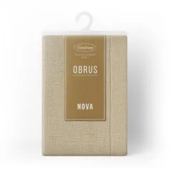 Obrus 145x300 dekoracyjny z połyskiem złoty