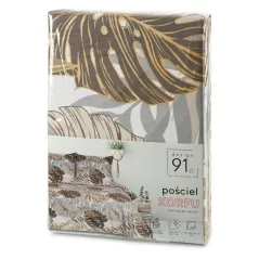 Pościel Eurofirany D91 Korfu 160 x 200 cm beżowy