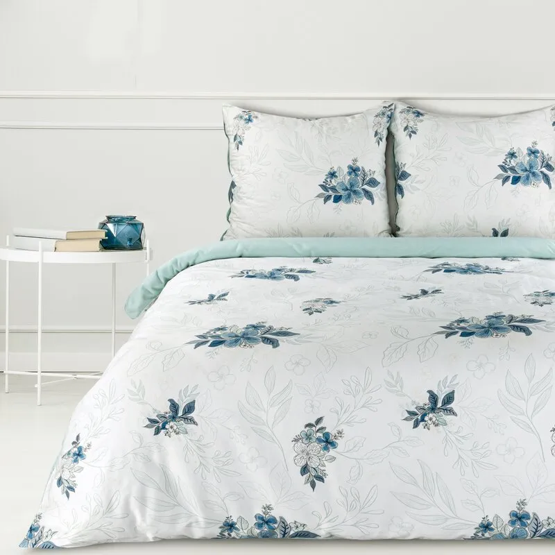 Komplet pościeli Eurofirany satynowej Spring 16 biały 160X200