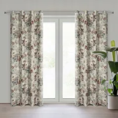 Eurofirany zasłona gotowa Gabi 140 x 250 cm naturalny