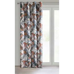 Eurofirany zasłona gotowa Marila 140 x 270 cm stalowy