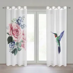 Eurofirany zasłona gotowa Lia 140 x 260 cm biały