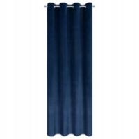 Eurofirany zasłona gotowa Ariadna 140 x 250 cm granatowy