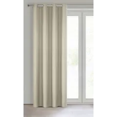 Eurofirany zasłona gotowa Rita 140 x 250 cm beżowy
