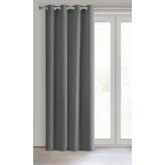 Eurofirany zasłona gotowa Rita 140 x 250 cm grafitowy