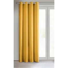 Eurofirany zasłona gotowa Rita 140 x 250 cm musztardowy
