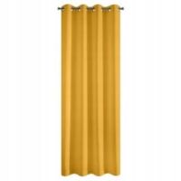 Eurofirany zasłona gotowa Rita 140 x 250 cm musztardowy