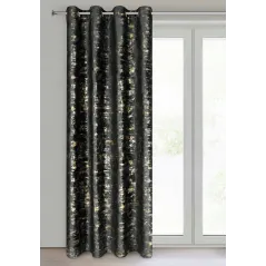 Eurofirany zasłona gotowa Tami 140 x 250 cm czarny