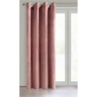 Eurofirany zasłona gotowa Melanie 140X250 cm ciemnoróżowy