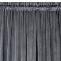 Eurofirany zasłona gotowa Melanie na taśmie 140 x 270 cm grafitowy