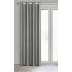 Eurofirany zasłona gotowa Selina 140X250 cm stalowy