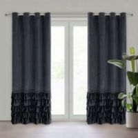 Eurofirany zasłona gotowa Carli 140 x 250 cm czarny