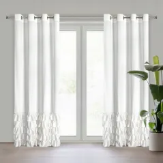 Eurofirany zasłona gotowa Carli 140 x 250 cm biały