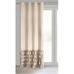 Eurofirany zasłona gotowa Carli 140 x 250 cm beżowy