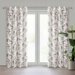 Eurofirany zasłona gotowa Pati 140 x 250 cm fioletowy