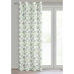 Eurofirany zasłona gotowa Dari 140 x 250 cm stalowy
