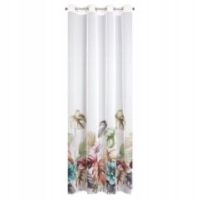 Eurofirany zasłona gotowa Nikola 140 x 250 cm biały