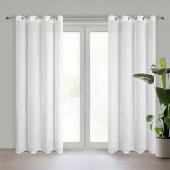 Firana gotowa Eurofirany Selene 140 x 270 cm biały