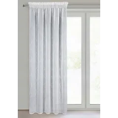Firana gotowa Eurofirany Arlena na taśmie 140 x 270 cm biały
