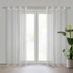 Firana gotowa Eurofirany Abi 140 x 250 cm biały