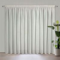 Firana gotowa Eurofirany Kleo na taśmie 350 x 270 cm biały