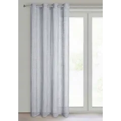 Firana gotowa Eurofirany Neli 140 x 250 cm srebrny