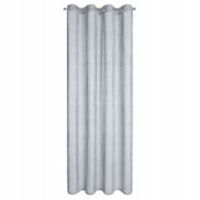Firana gotowa Eurofirany Neli 140 x 250 cm srebrny