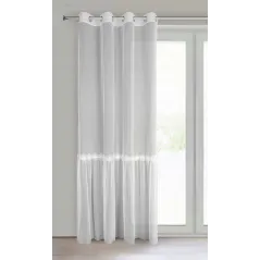 Firana gotowa Eurofirany Alison 140 x 250 cm biały